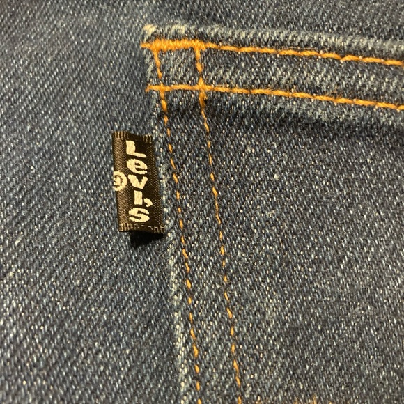 Levis 517 Classic Mens Jeans 36/32” Blue Bootcut Black Tab  Y2K 2001 - Picture 5 of 11